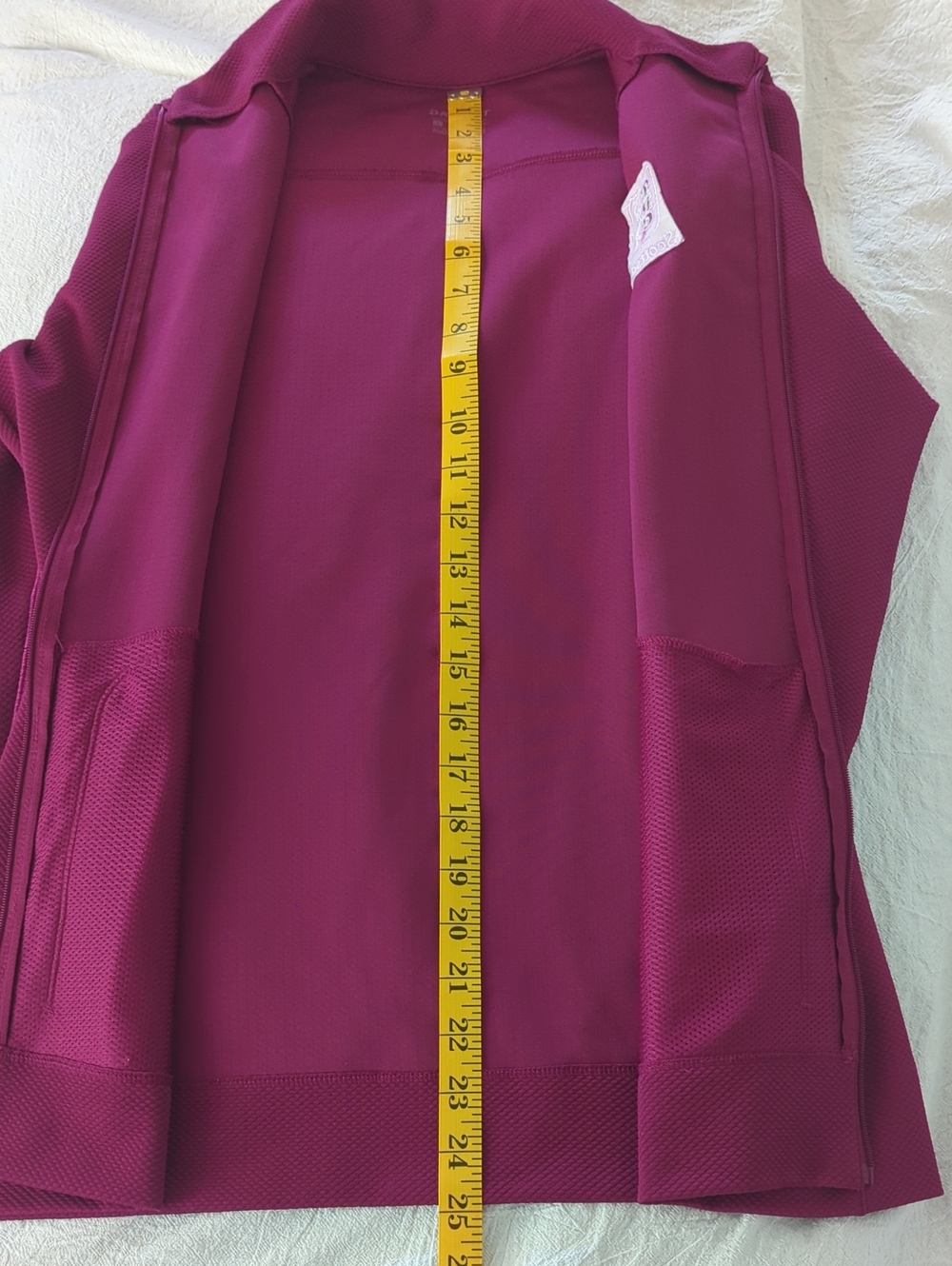 Nike Golf TPC Scottsdale Full Zip Jacket Burgundy Small Home of WM Phoenix Open - Picture 6 of 11